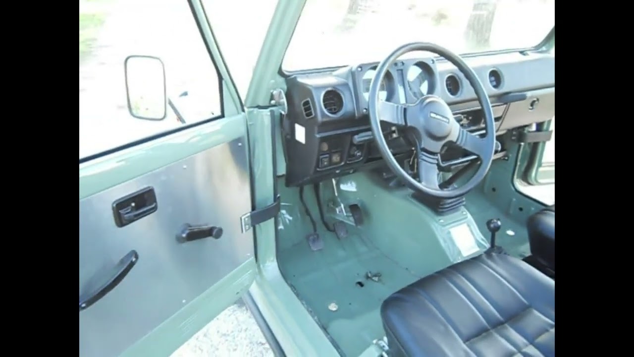 SUZUKI SJ 410 SANTANA SAMURAI RESTAURO COMPLETO FUORISTRADA