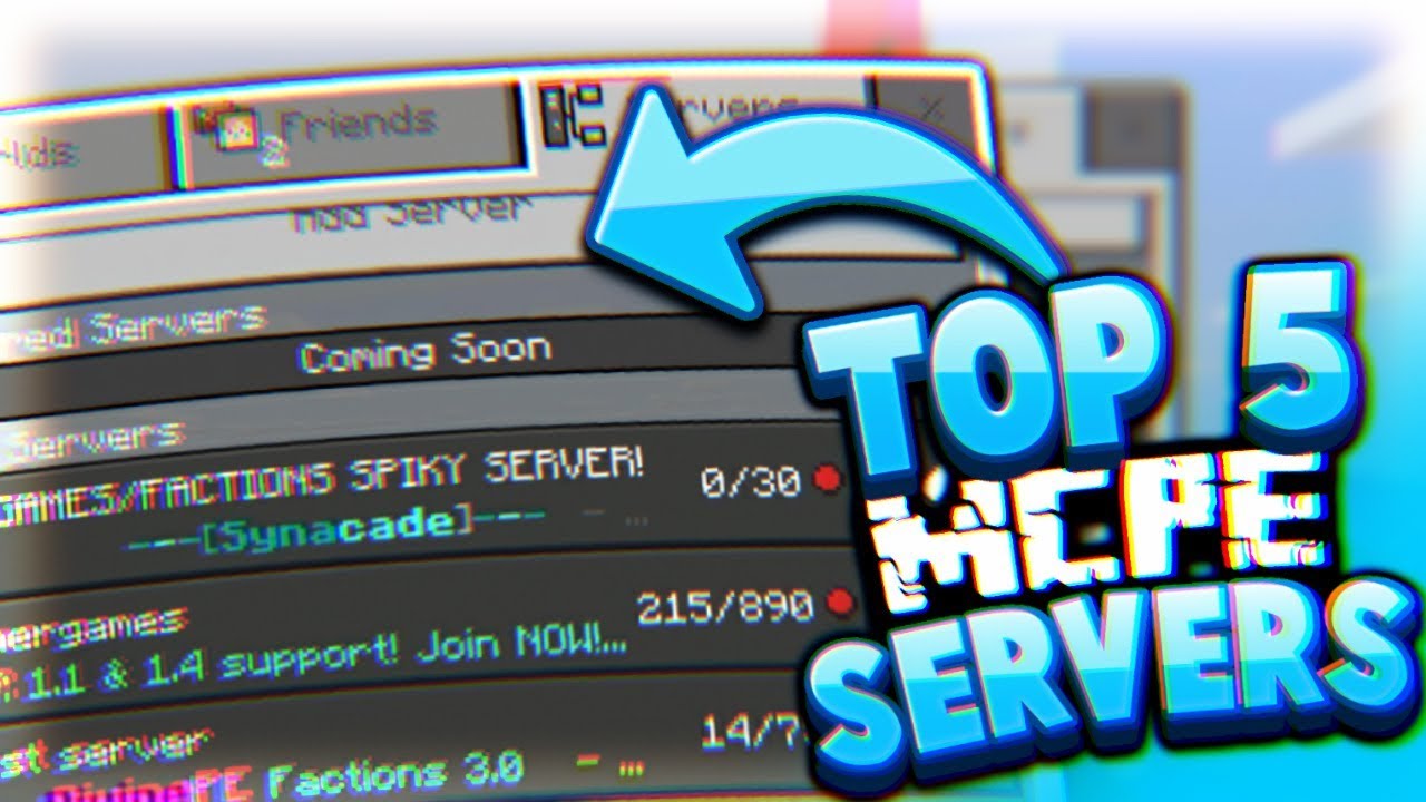 Top 5 MCPE Servers 2019 1.13+ / Skywars, Skyblock, Hypixel / Minecraft Bedrock Edition
