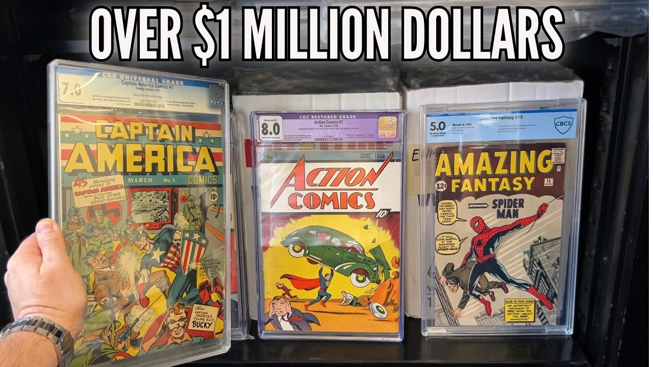 $1 Million+ Comic Book Collection in NYC! (Metropolis Comics and Collectibles TOUR)