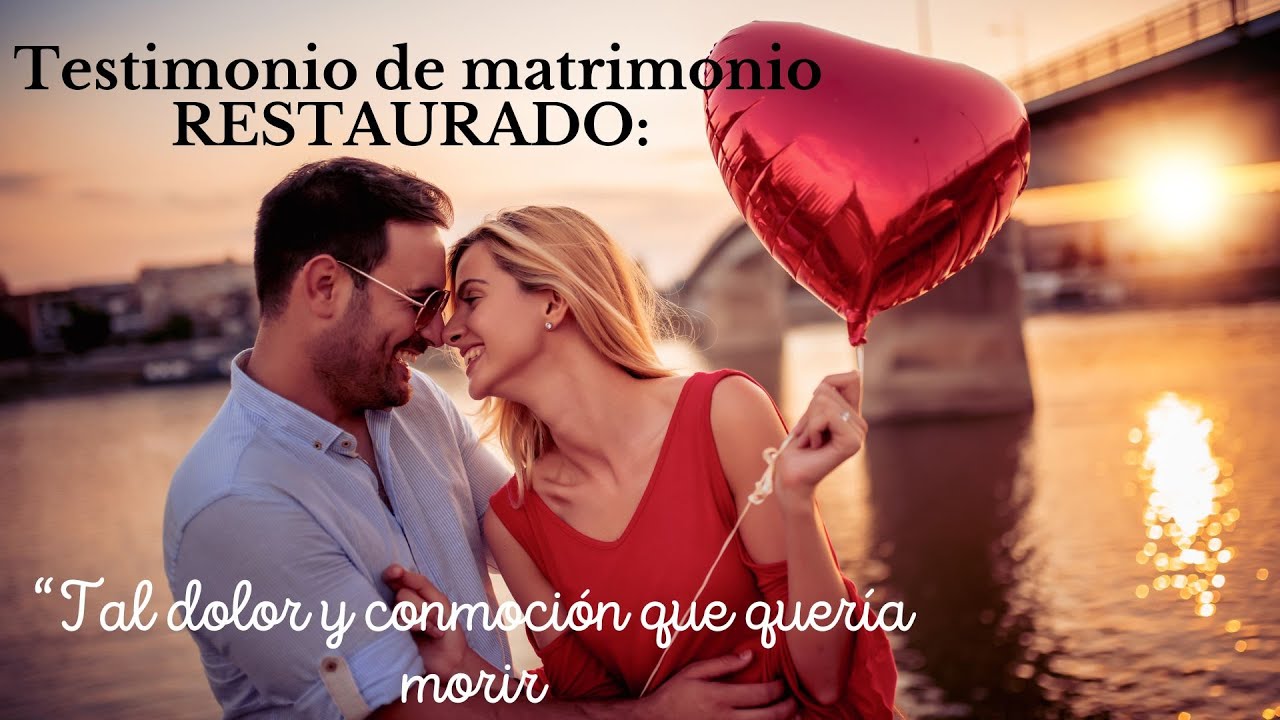 Testimonio de Matrimonio RESTAURADO  