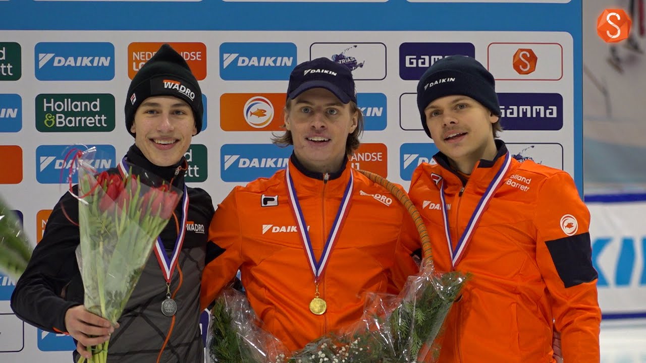 Xandra Velzeboer en Jens van 't Wout heersen op Daikin NK Shorttrack