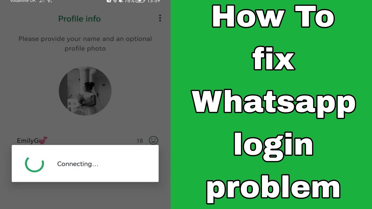 How To fix Whatsapp login problem connecting 2025 | whatsapp loading problem