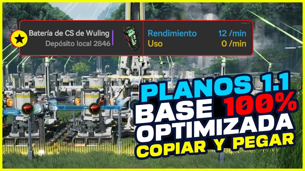 📘PLANOS 1.1, TODOS LOS MATERIALES USADOS SIN DESPERDICIAR NADA | Bases y Planos | Arknights Endfield