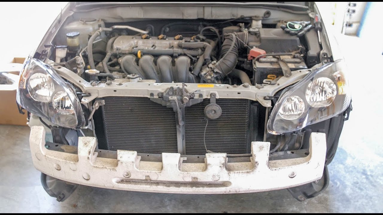 Замена фары в сборе для Toyota Corolla 2003-2008 гг.