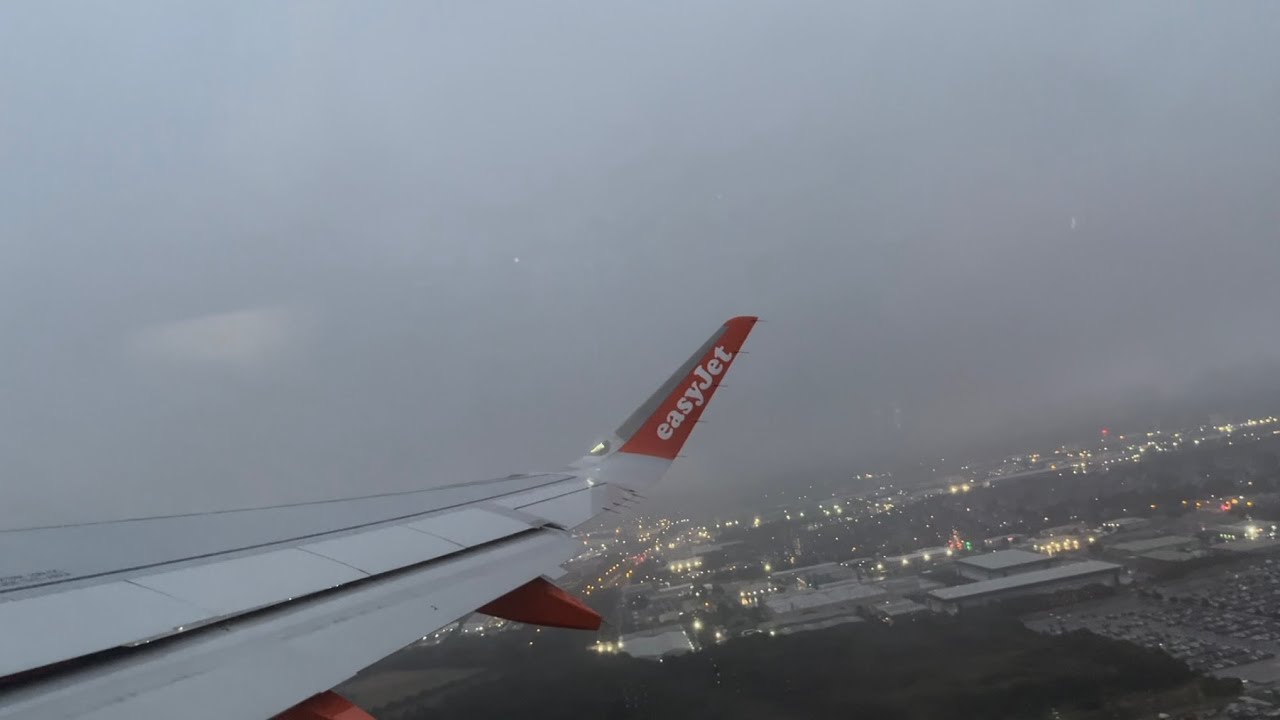 TAKING OFF FROM A TORRENTIAL LIVERPOOL AIRPORT! | A320 NEO! | G-UZHB | TTP