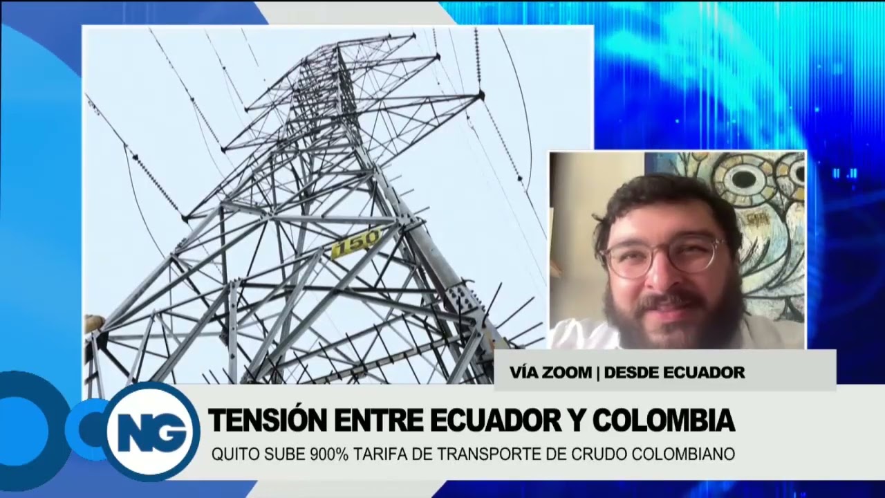 Ecuador aumentó tarifa de transporte a crudo de Colombia | Entrevista con César Febres