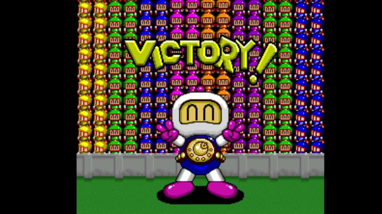 Super Bomberman (SNES) Battle Mode All Stages