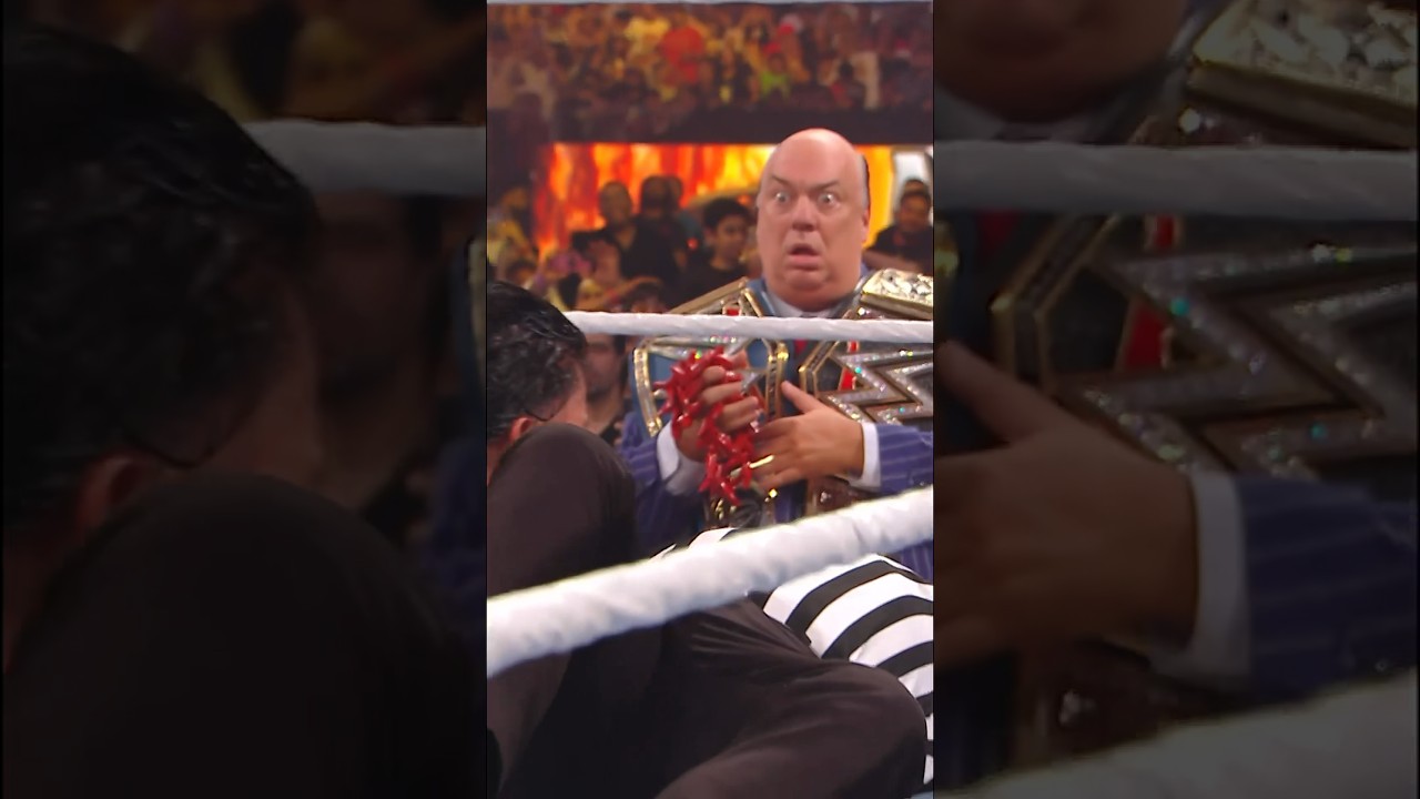 Down goes the referee!