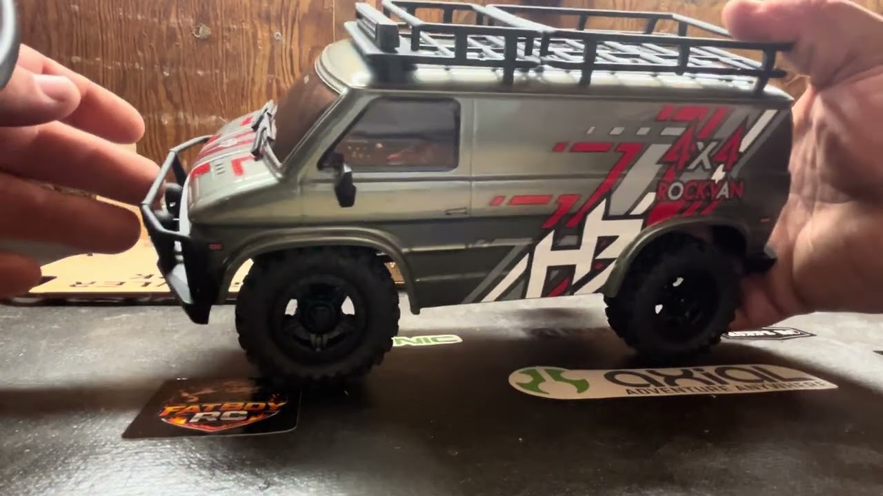 Hobby plus rock van unbox and review