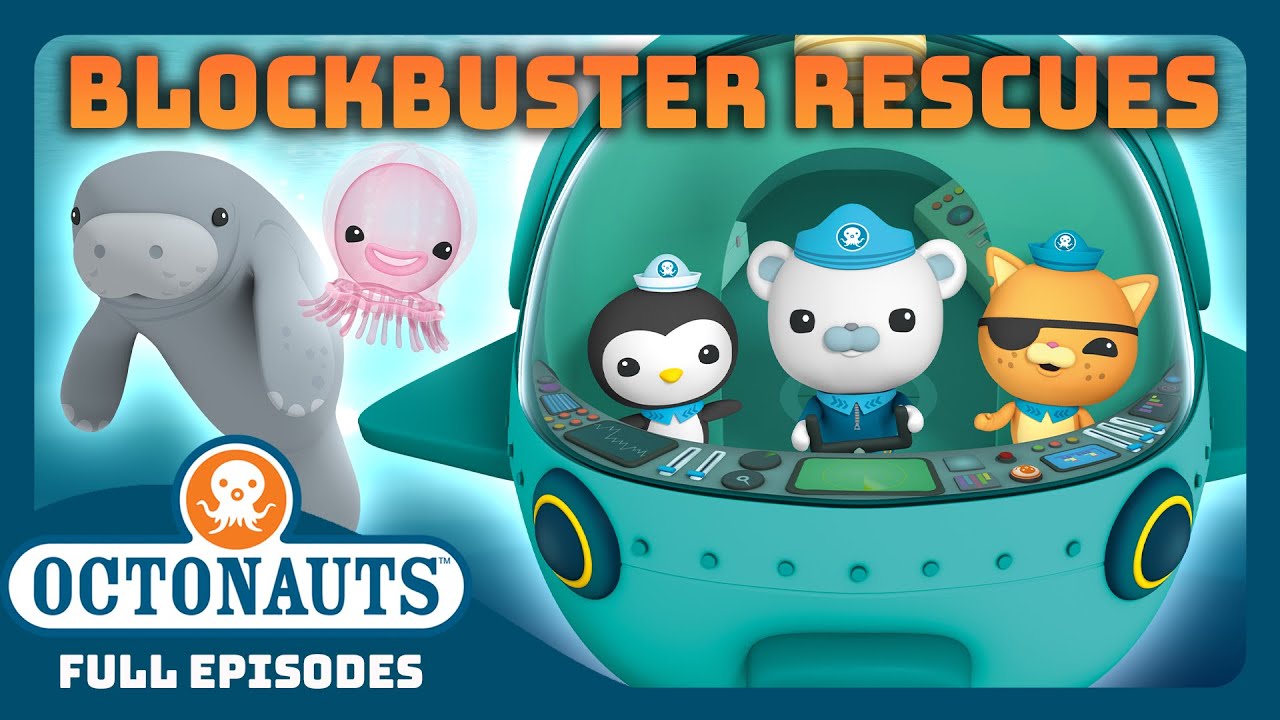 @Octonauts - 🐻‍❄️😼🐧 BLOCKBUSTER Summer Ocean Rescues! ☀️🌊 ⛑️ | 3 Hours+ Full Episodes Marathon