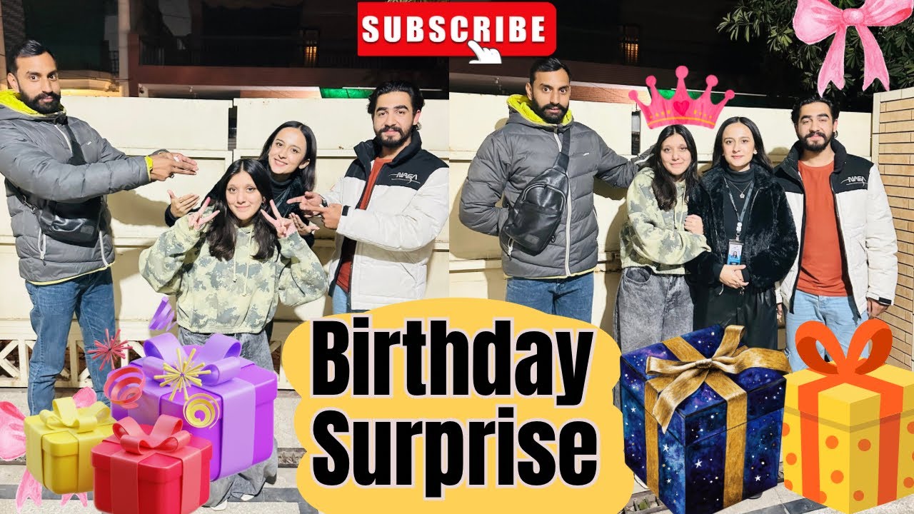 Best Birthday surprise ever 🎂Friend’s birthday 🎁 Expression was unexpected 😂