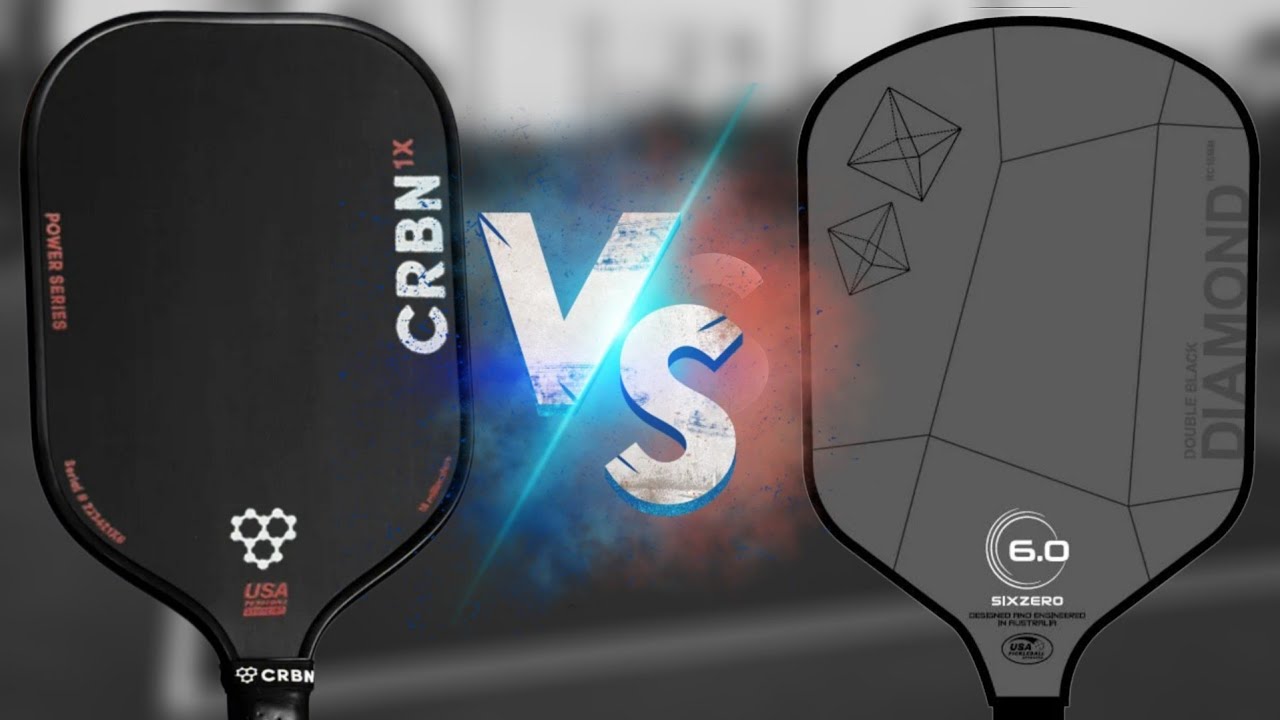The Carbon 1x VS 6.0 Double Black Diamond Pickleball Paddle Review