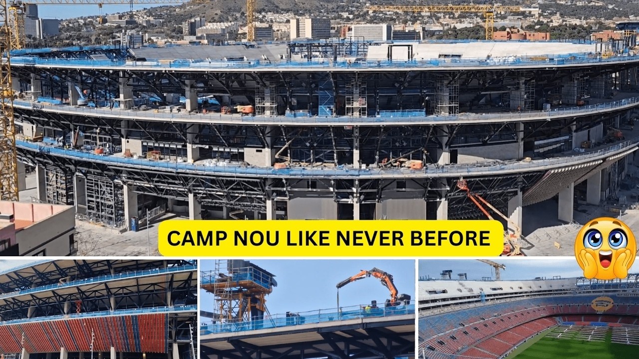 Camp Nou Rebuild Update: North Stand Opening Confirmed