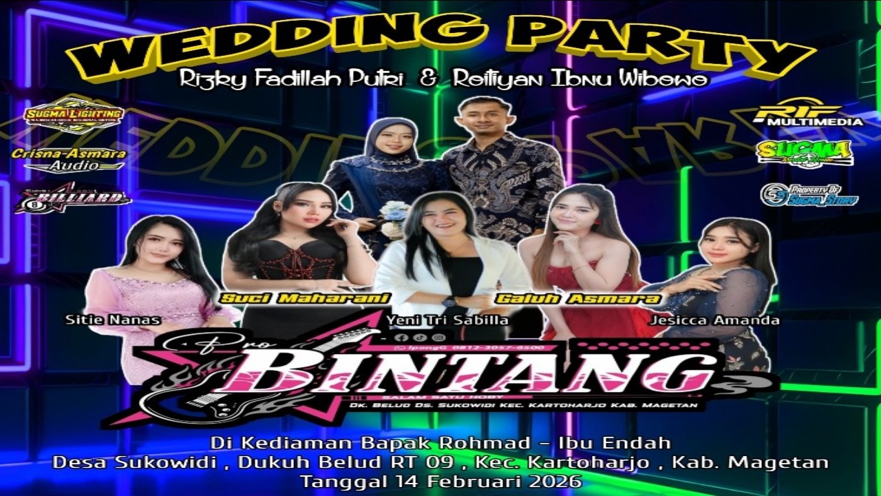 🔵 LIVE : BINTANG MUSIC | Belud, Sukowidi | Sabtu, 14 Februari 2026