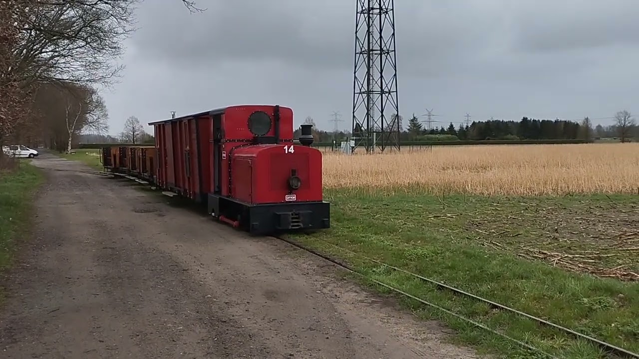 Deutz OMZ 122 F vom DFKM Lok 14 auf Test fahrt