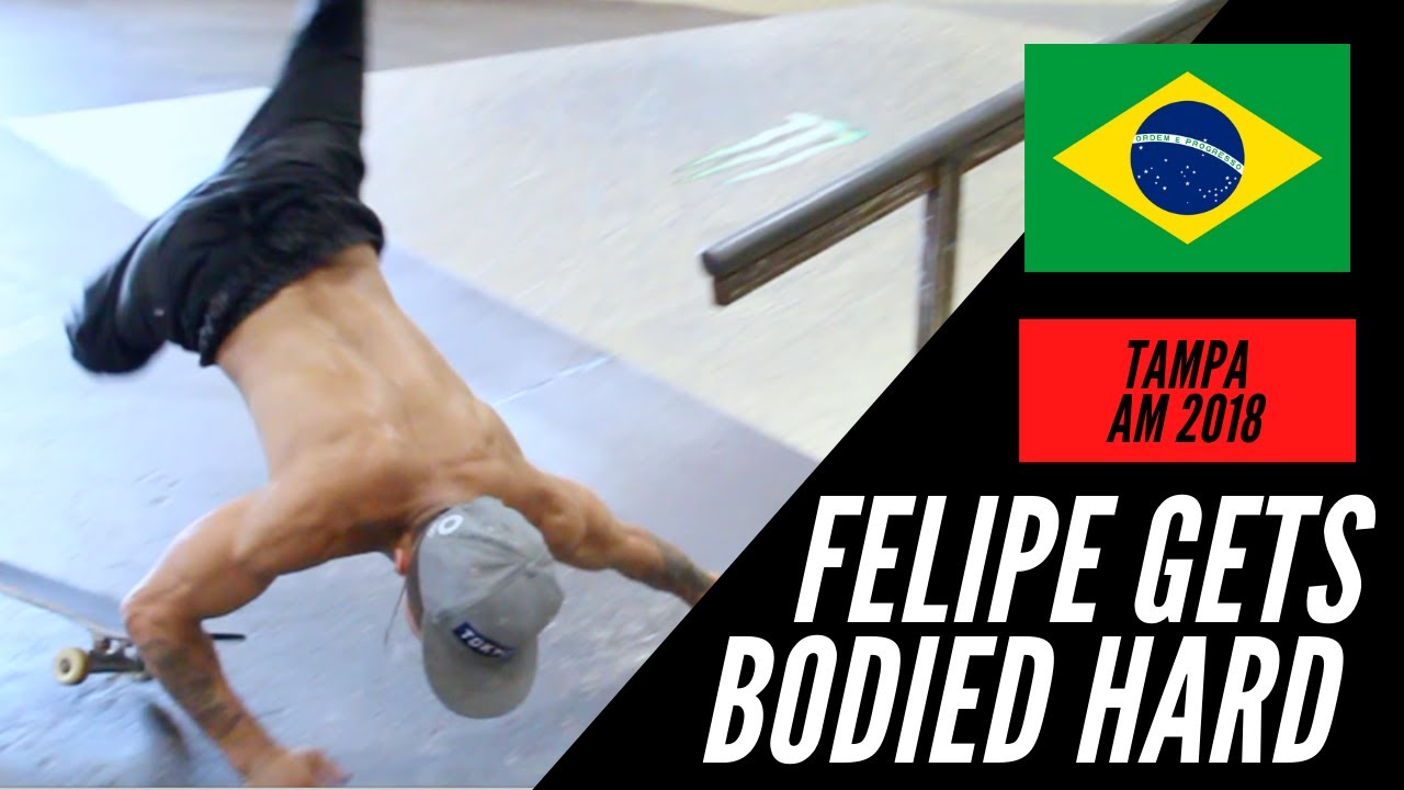 FELIPE NUNES GET BODIED THEN WANTS ONE MORE RUN !!!