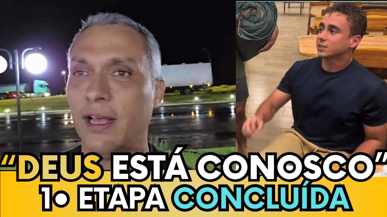🛑 AGORA: GAYER FAZ VÍDEO E REVELA ONDE NIKOLAS E ELE VÃO DORMIR “DEUS PROVIDENCIOU UM POSTO”