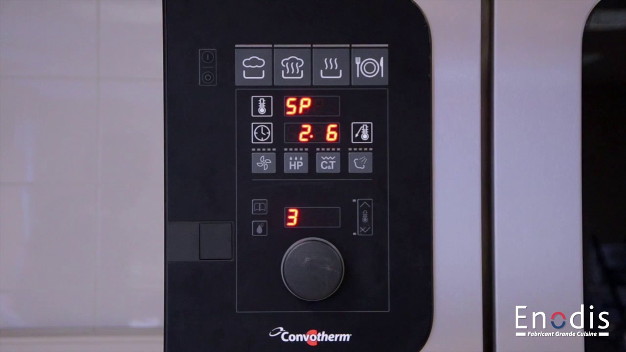 Four mixte Convotherm 4 Contact porte