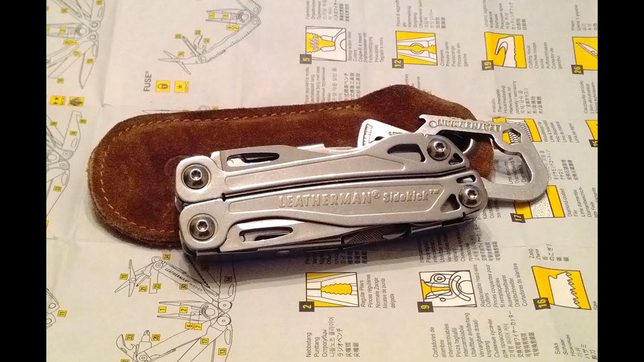 Multiherramienta Leatherman Sidekick / Review