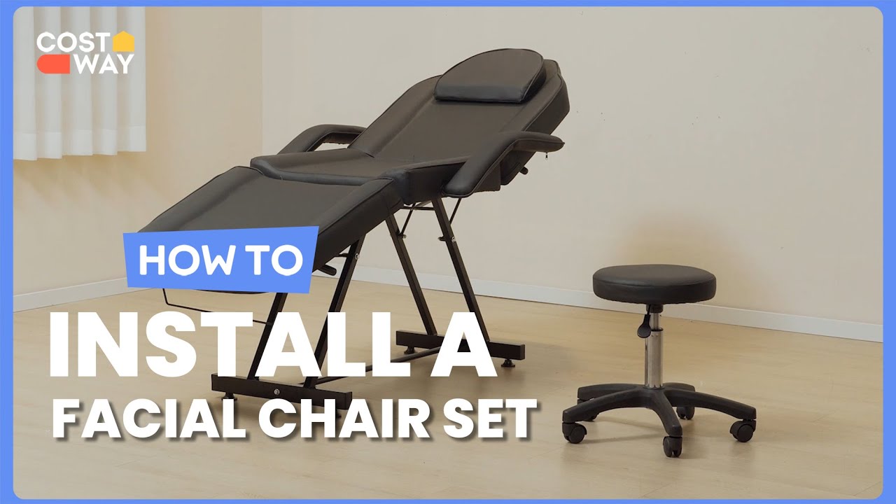 How to Install the 73 Inch Facial Chair Set | 71956283 #costway #howto