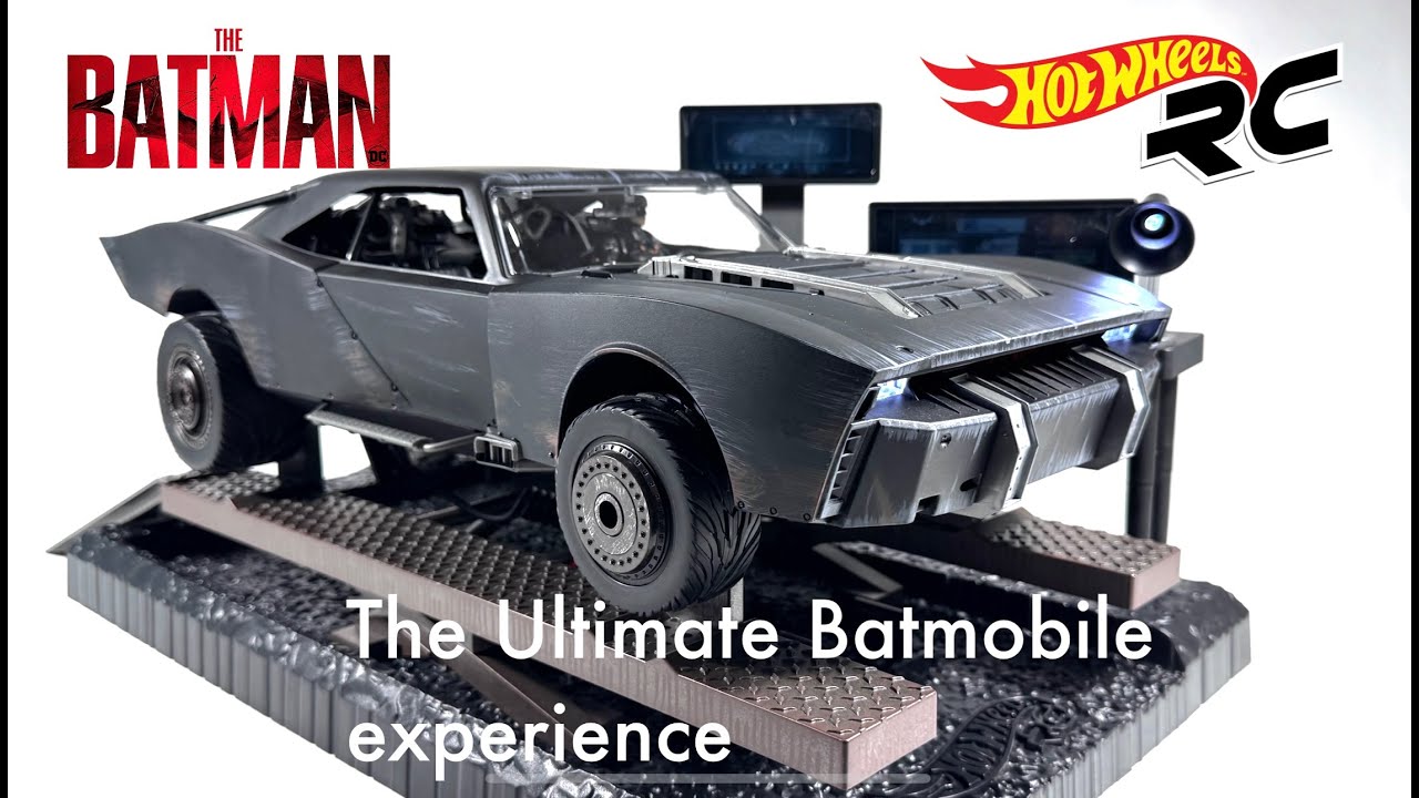 Mattel Creations the ultimate batmobile experience Hot Wheels RC escala 1/10