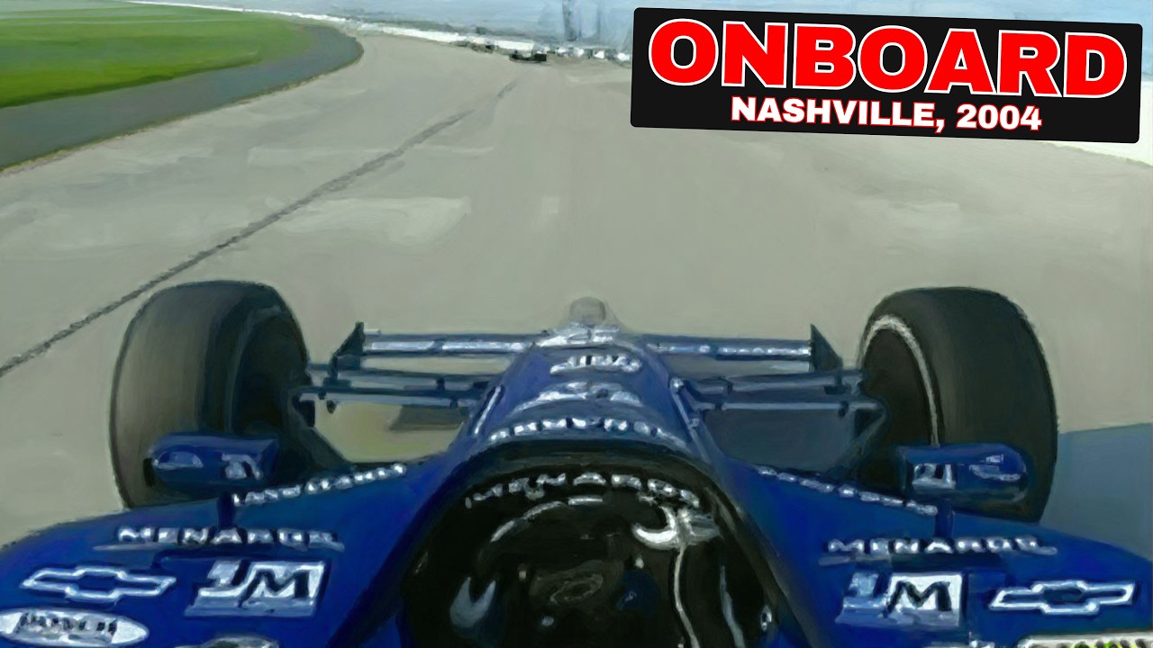 Townsend Bell Onboard 2004 IRL Nashville