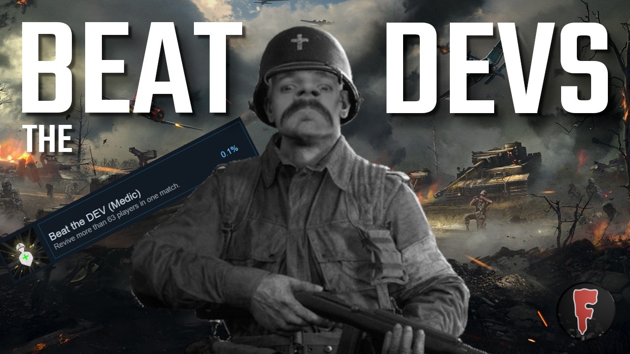 I Beat The Devs | Hell Let Loose MEDIC Challenge