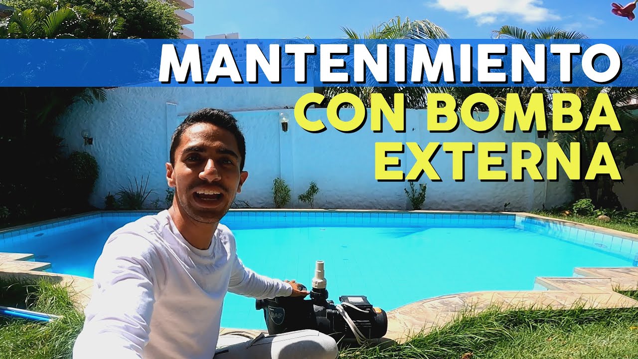 COMO MANTENER LA PISCINA SIN TENER INSTALADA UNA BOMBA, NI FILTRO