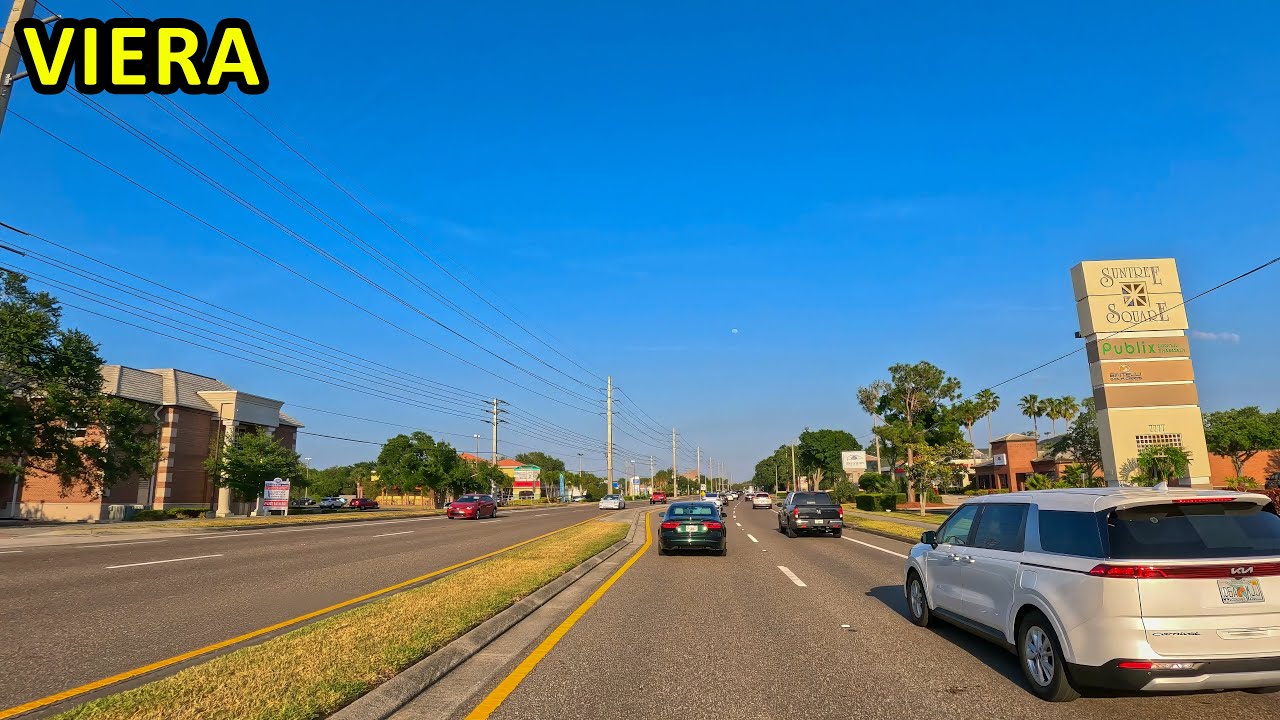 Viera Florida Driving Through