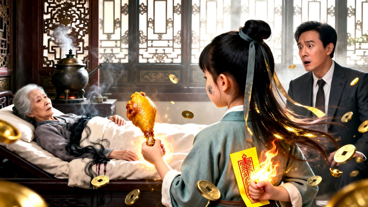 兇婆婆撿回全村唾棄的5歲孤女，誰知小可憐竟是活財神！一哭便生金一笑便生銀，誰護著她誰就好運爆棚，糧食金銀源源不斷，而惡人全都自食惡果！ #異能#短劇#萌寶#萌娃#逆襲#drama#短劇推薦#奇幻