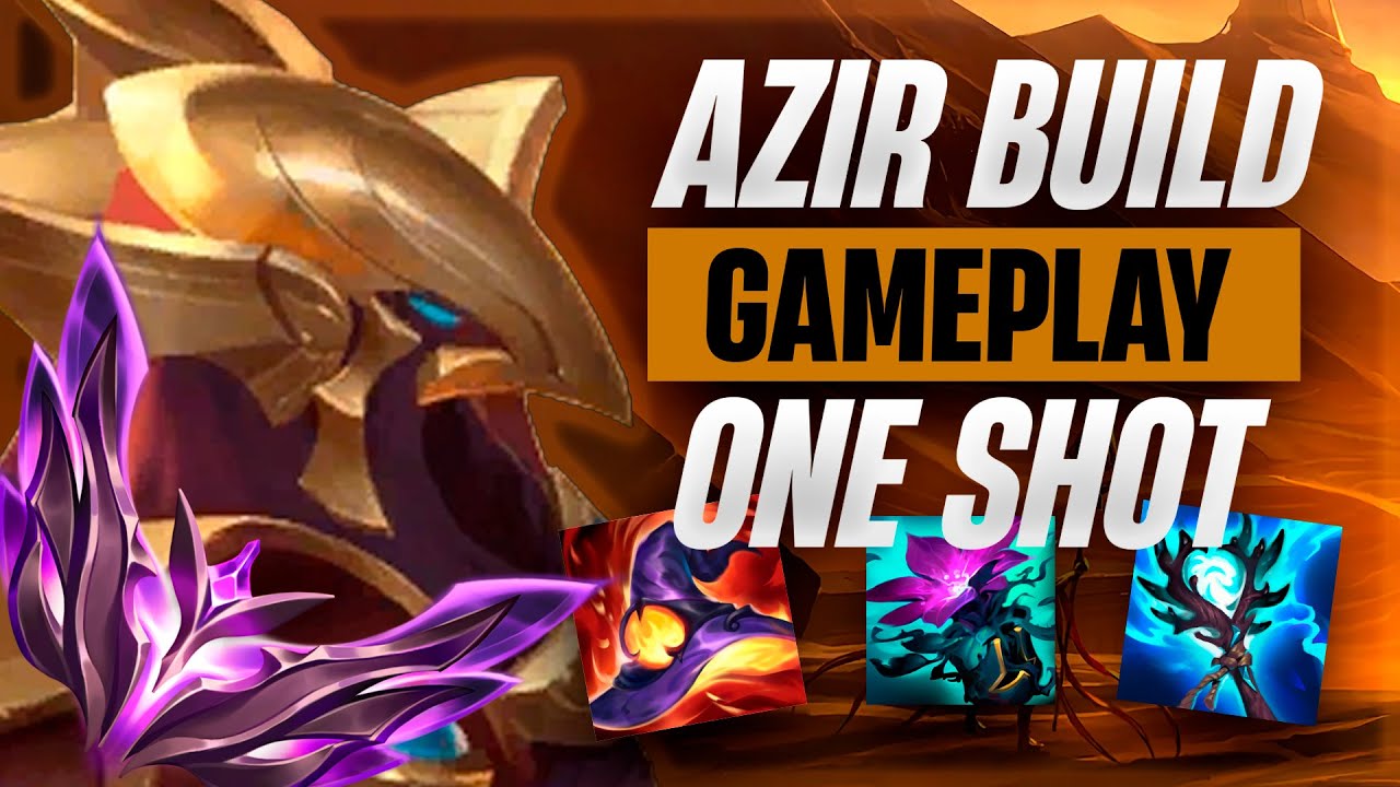 ESTA BUILD DE #azir  ES LA MEJOR SIN DUDA PARA SOLOQ #leagueoflegends