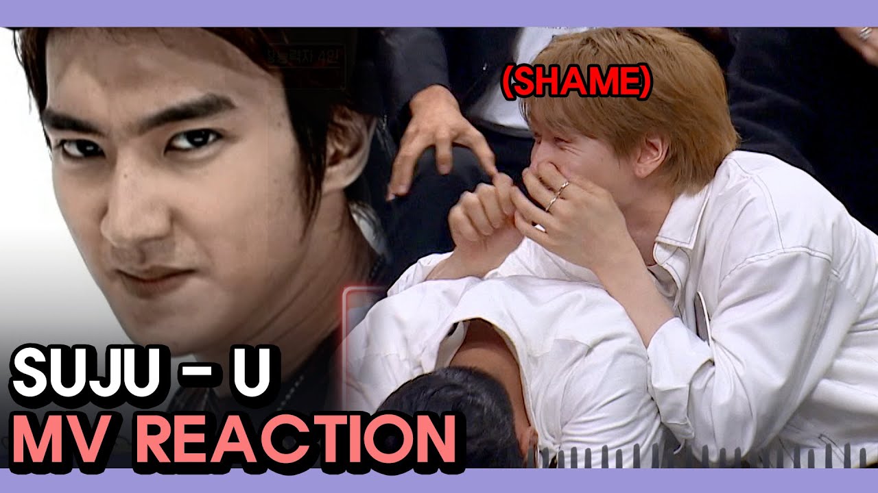 Shameful SUPER JUNIOR's MV reaction🤣🤣 (ENG SUB)