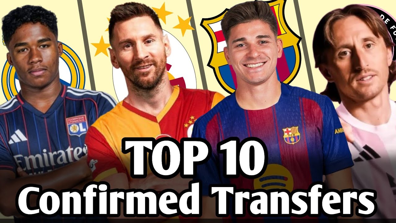 Top 10 Confirmed Winter Transfer News 2025,✅ FT. MESSI TO GALATASARAY, MODRIC TO INTER MIAMI..🤯🔥