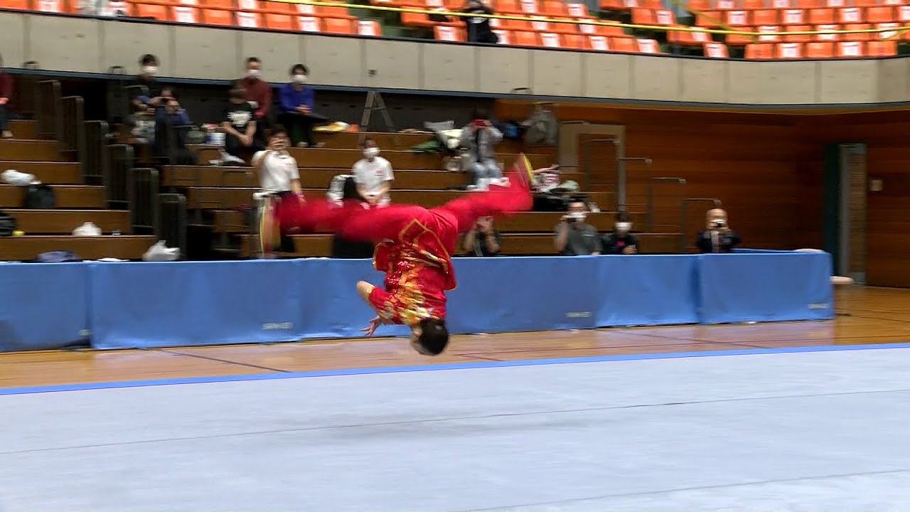 貴田菜ノ花選手による特別演武・長拳（Changquan）／「いちご一会とちぎ国体武術太極拳競技会」アトラクション