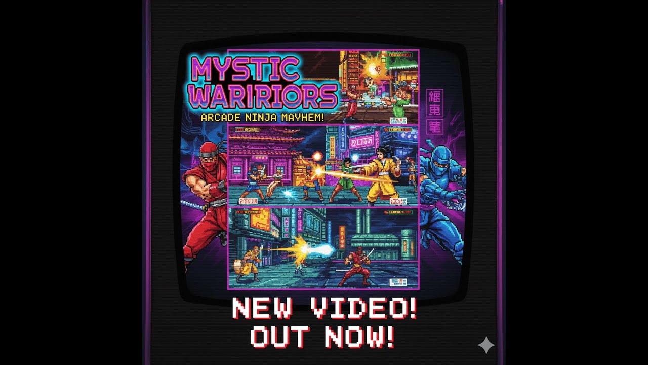 Mystic Warriors: Wrath of the Ninjas, Konami 1993