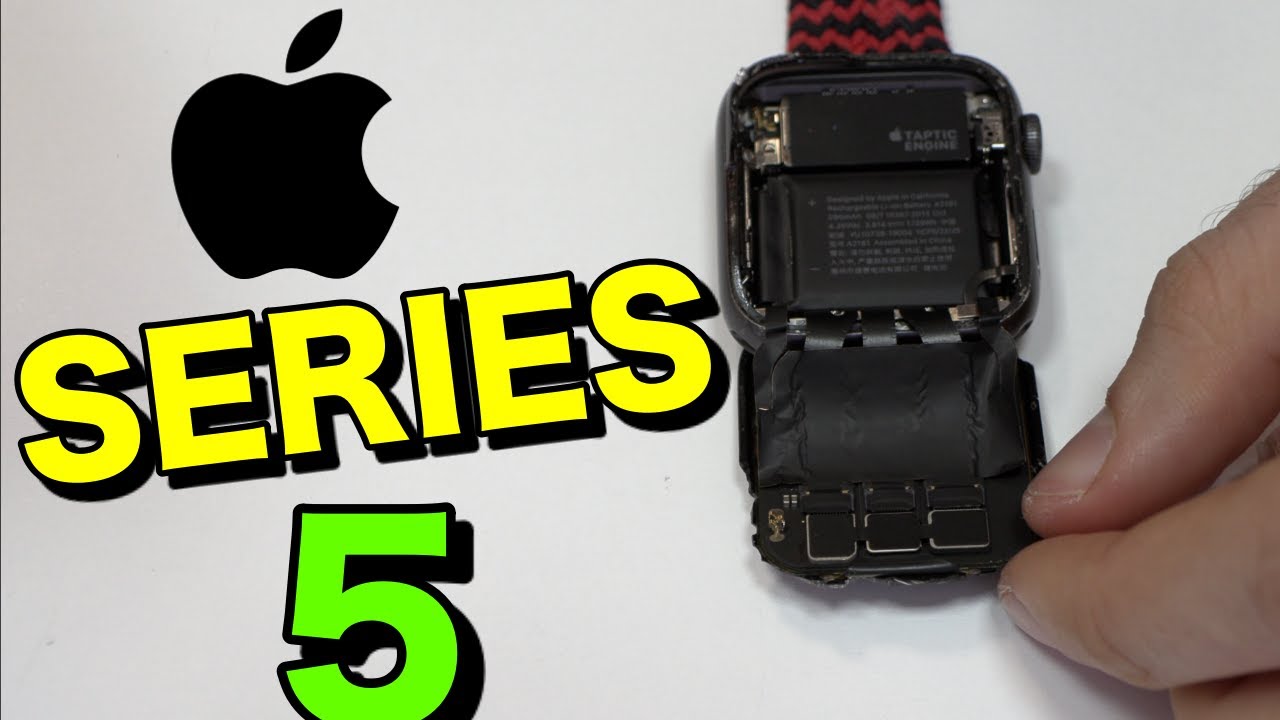How to change Apple Watch Series 5 (44mm) Screen Replacement 🔧⌚