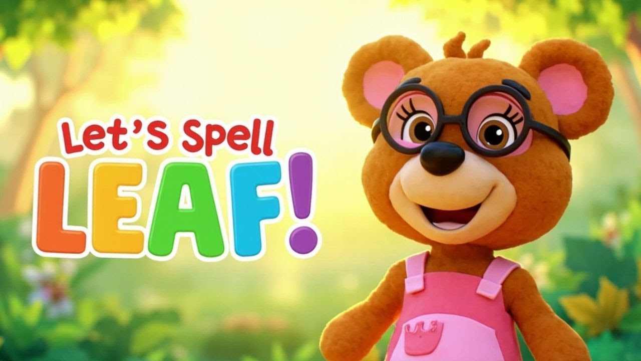 LEAF Song 🍃 | Learn to Spell LEAF | Fun Spelling Song for Kids | Mama Ou SaySay