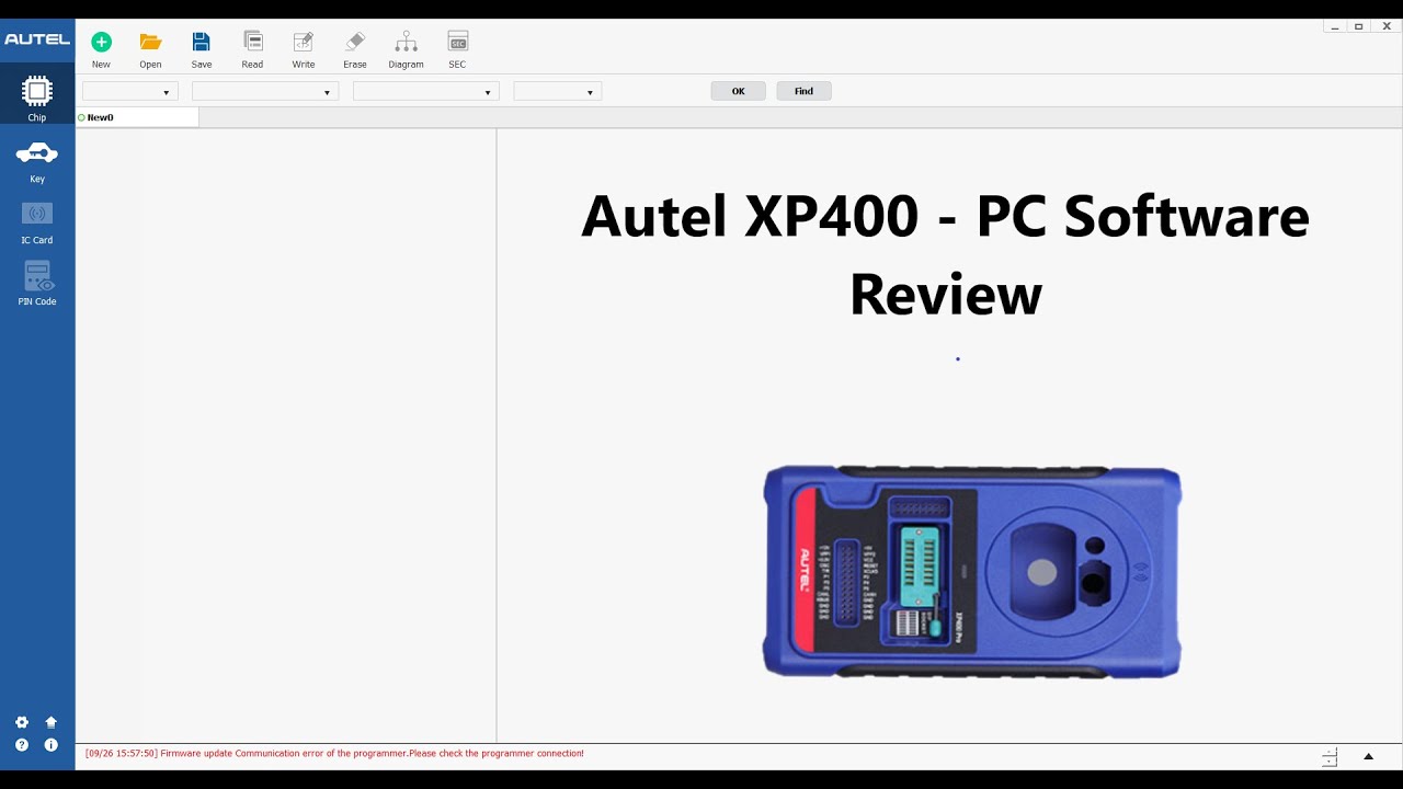 Autel XP400 PRO -  PC Software Version :: Review