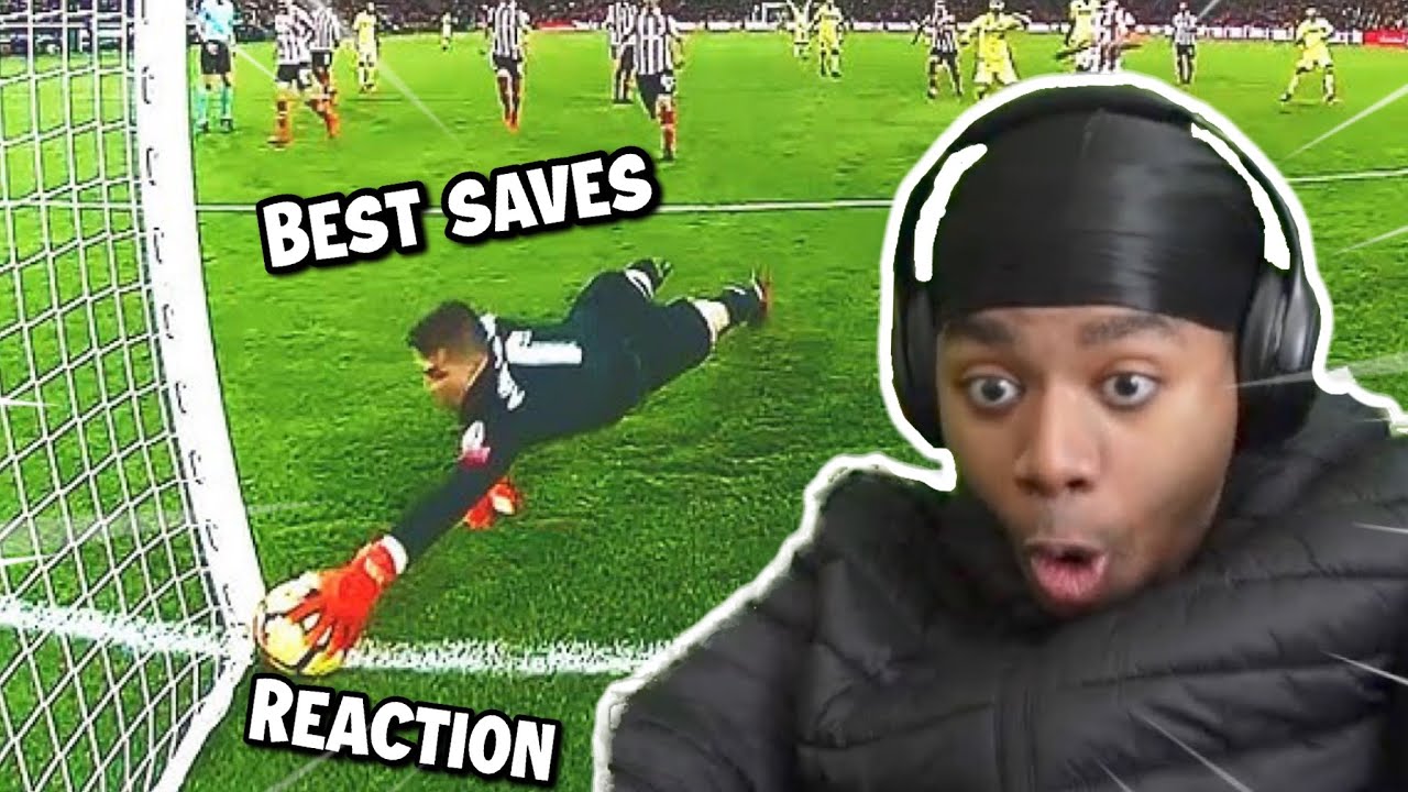 I COULD NOT STAY SEATED!!! Legendary Goalkeeper Saves in Football! Reaction
