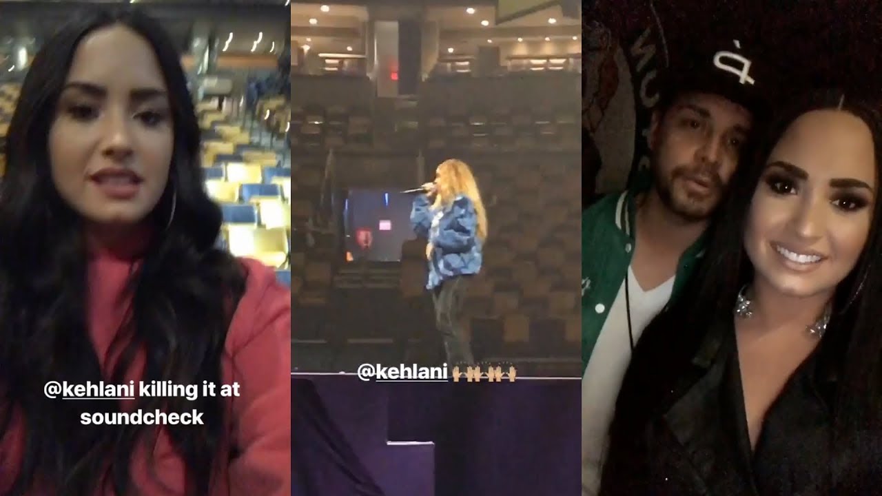 Demi Lovato | Snapchat Story | 26 March 2018 w/ Kehlani #TellMeYouLoveMeTour