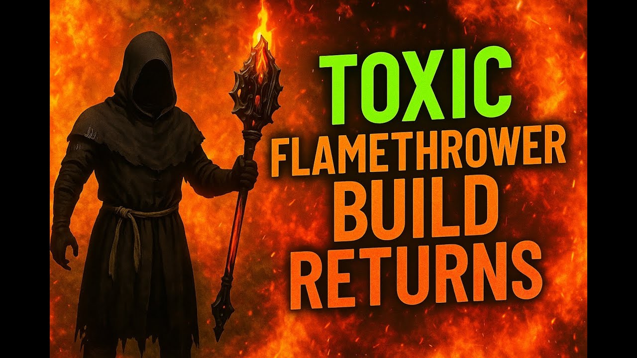 🔥 Toxic Medium FlameThrower/Pylon Returns – New World PvP 3v3 Arena 🔥