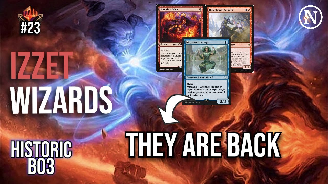 Izzet Wizards Deck With 