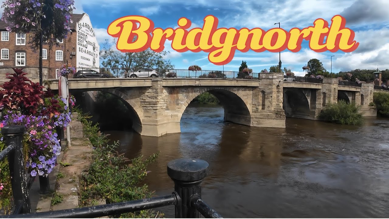 BEAUTIFUL BRIDGNORTH - Shropshire's Medieval Market Town - Must Visit Places..🚶‍♂️..#Shropshire 