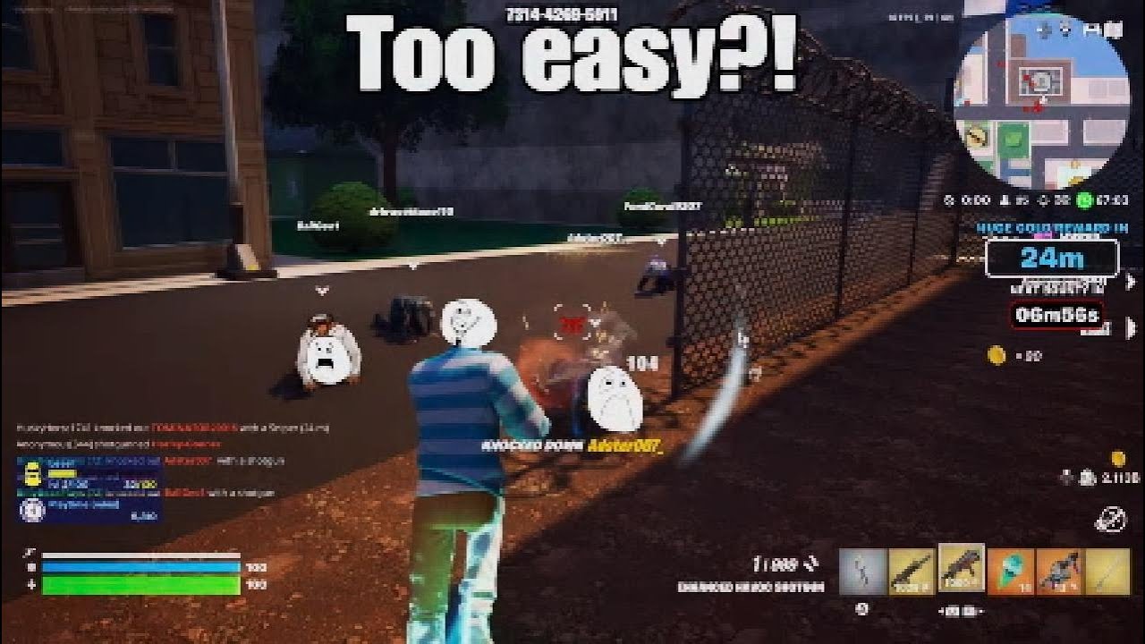 Can I SURVIVE a 100k bounty in THE HOOD?! (Fortnite The Hood)