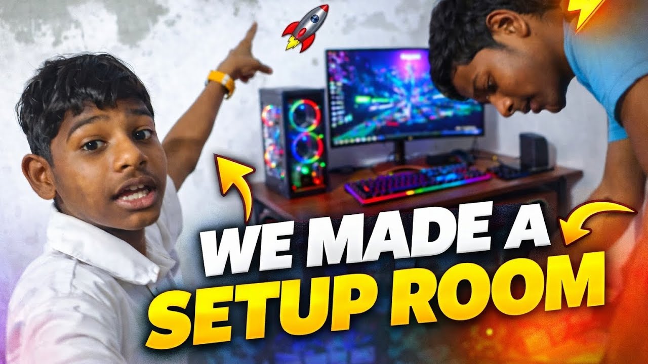 We Made A New Setup Room | desi Sourav Vlog 