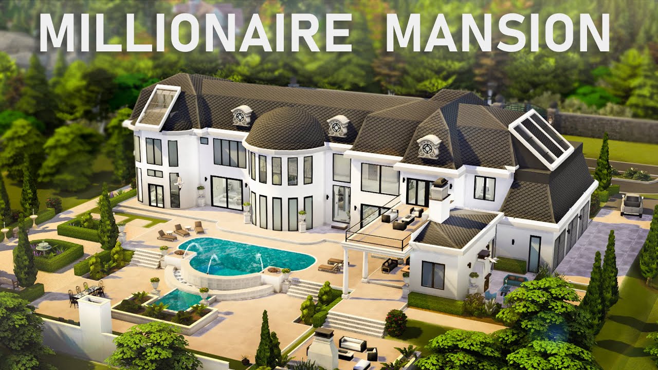 Ultimate Mega Family Mansion | Sims 4 Speed Build + Full Tour | NO CC | 5k Subscriber Special