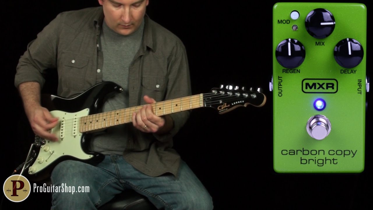 MXR Carbon Copy Original & Bright Comparison