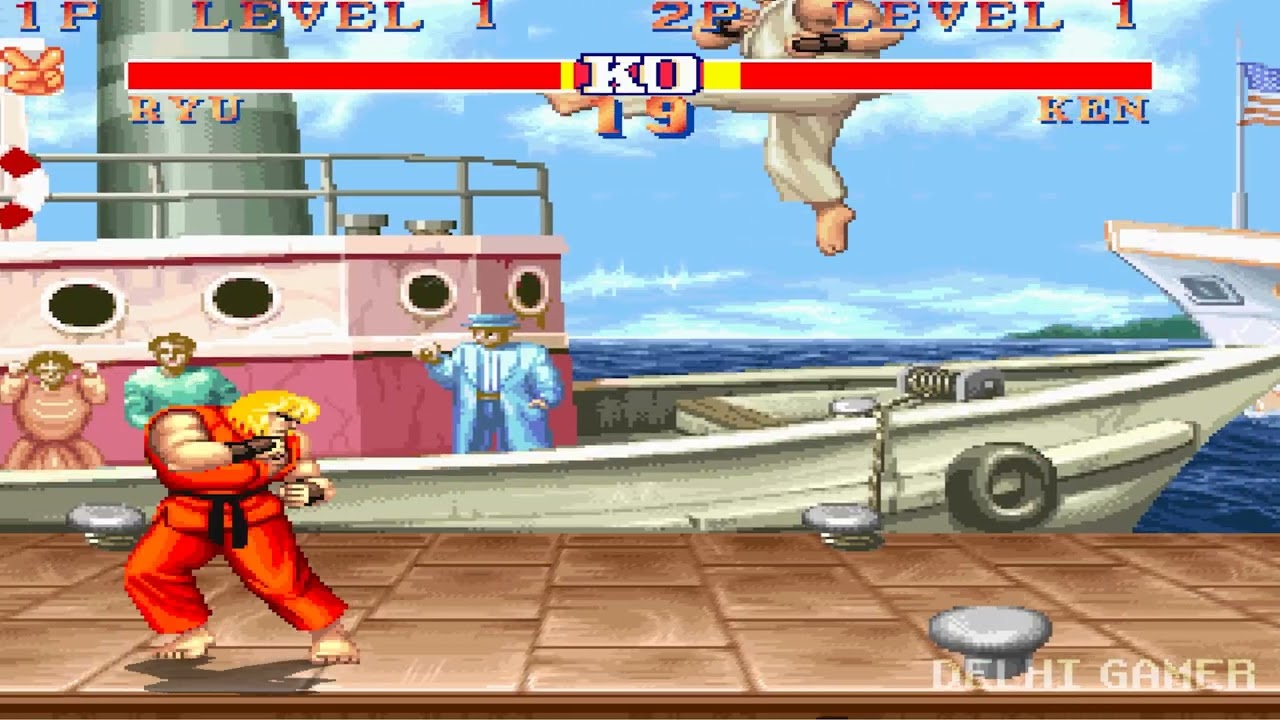 Ryu vs Ken Epic Fight - Street Fighter II