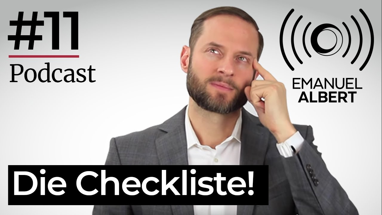 DateDoktor Emanuel Show | Podcast #11 Passen Wir Zusammen - die Checkliste