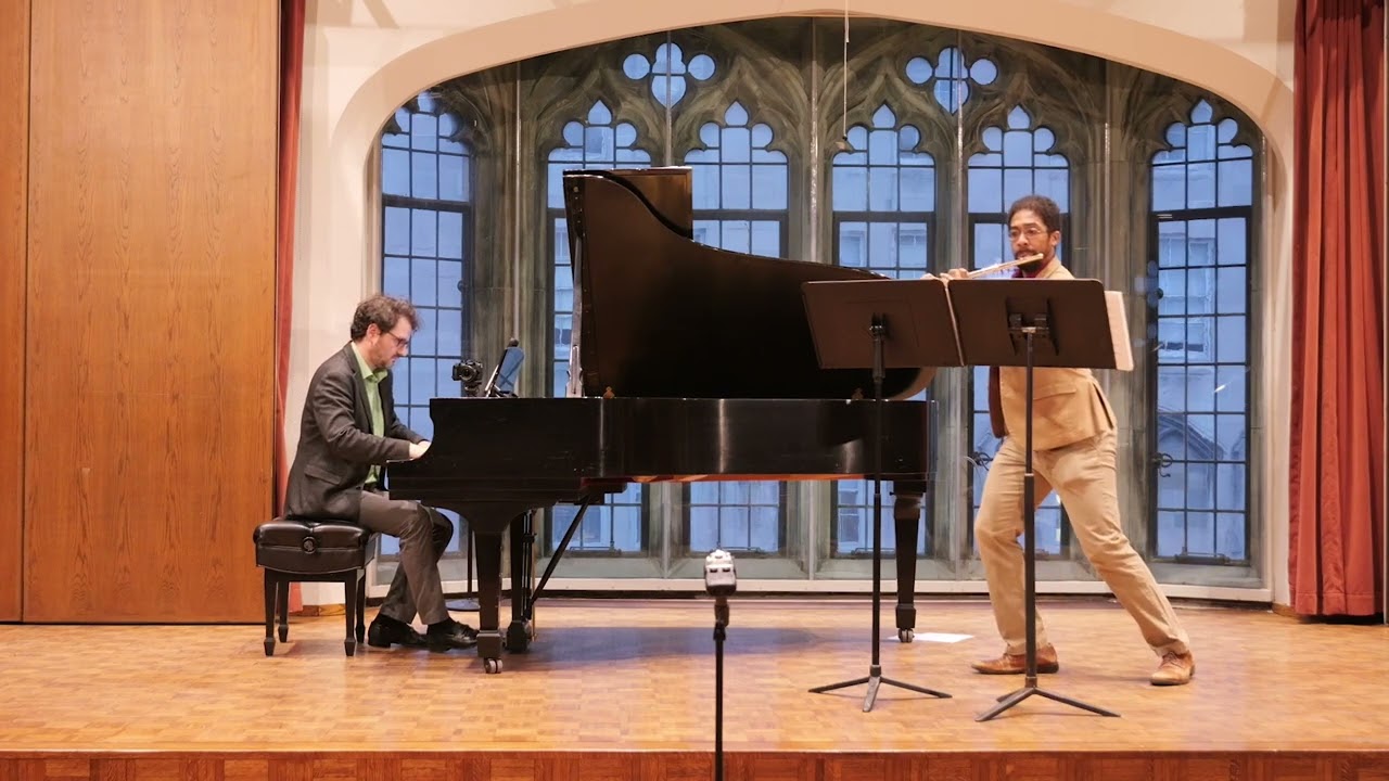 Sonatina for Flute and Piano, by Aristea Mellos | André J. Washington, flute & Daniel Pesca, piano